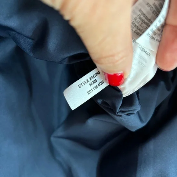 J Crew Women's Signature Puffer Red Orange Size XSP - Picture 11 of 13